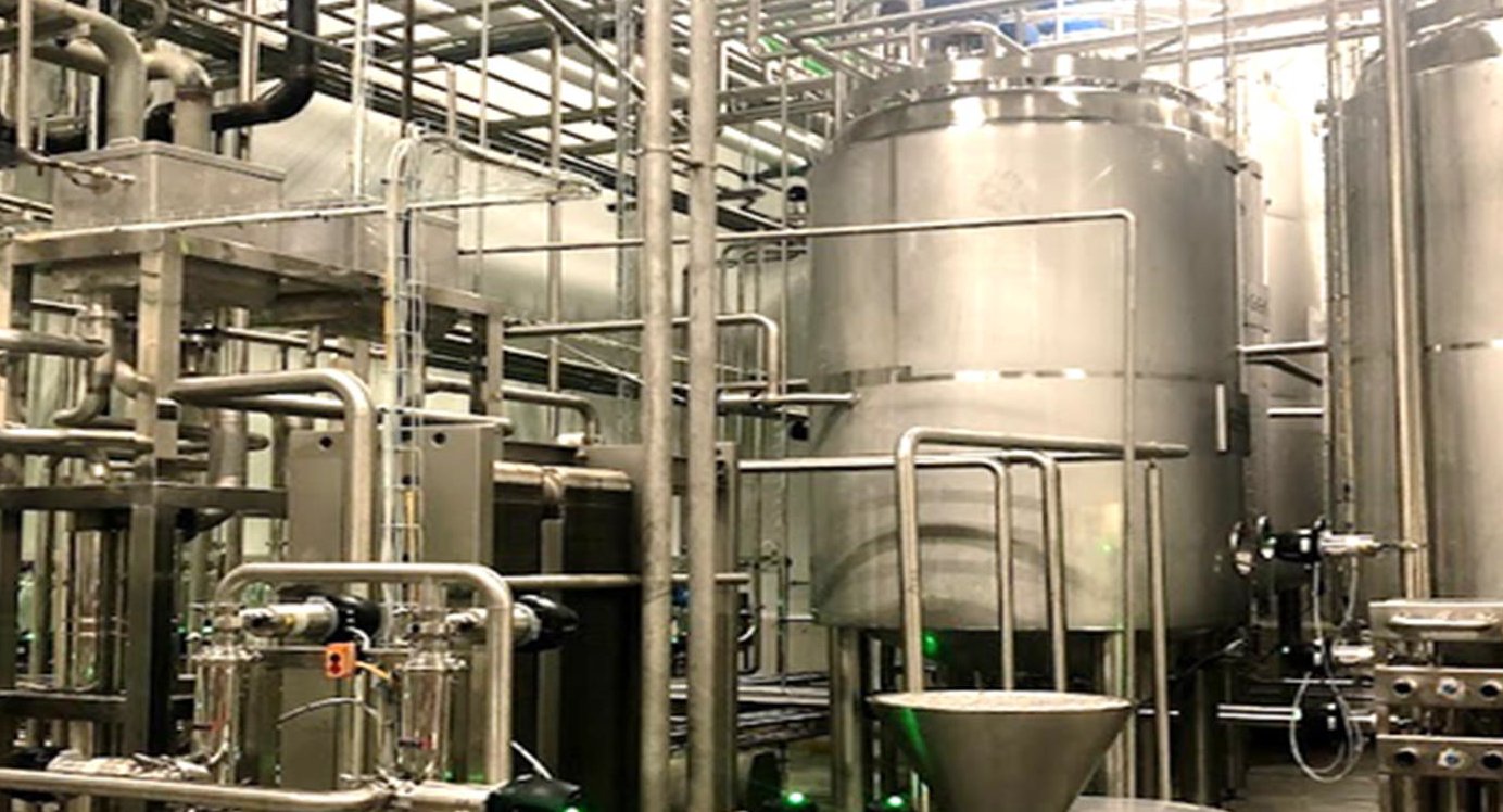Instalación industrial en acero inoxidable Digasainox